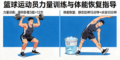 篮球运动员力量训练与体能恢复指导